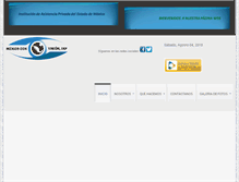 Tablet Screenshot of mexicoconvision.com